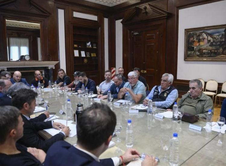 REUNION CON EL GOBERNADOR DE LA PROV DE BS AS AXEL KICILLOF